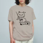 mkumakumaのstay with me オーガニックコットンTシャツ