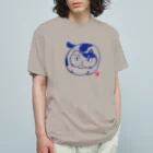 虹猫屋の不機嫌な猫T オーガニックコットンTシャツ