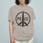 StudioチャカののPEACEミサイル Organic Cotton T-Shirt