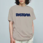 mastertape™のDystopia (Bubble Logo) オーガニックコットンTシャツ