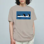 うめだのグッズショップのジェンツーペンギンのおさんぽ Organic Cotton T-Shirt