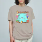 まるちょ屋の今日も楽しいよ。（ハワイ風） Organic Cotton T-Shirt