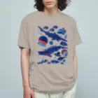 みなとまち層のマリアナ海溝の深海生物たち オーガニックコットンTシャツ