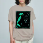 SWEET＆SPICY 【 すいすぱ 】ダーツのアクアダーツ　-人魚姫- Organic Cotton T-Shirt