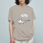 にたり🦈のパチコキシャーク オーガニックコットンTシャツ