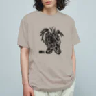 kamondoのmudhands オーガニックコットンTシャツ