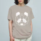 panmiのおしゃんパンダ(白) Organic Cotton T-Shirt