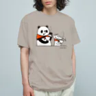 キッチュの中国茶タイム　パンダのおはなし Organic Cotton T-Shirt