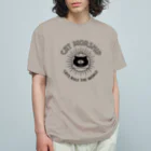 LONESOME TYPE ススのネコ崇拝△ オーガニックコットンTシャツ