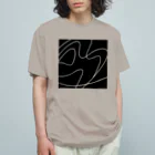 ﾄﾙｺﾞﾚのイヤホン　ドローイング Organic Cotton T-Shirt