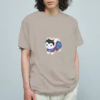 horisaki yuriの張り子の犬 オーガニックコットンTシャツ