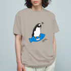 ゆずぽんずの体重を気にするペンギン Organic Cotton T-Shirt