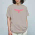 Noa Noa Art ＆ DesignのTale of the Whale｜クジラの尾（前面プリント） Organic Cotton T-Shirt