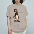 アトリエPTIMOのフェレット紳士 Organic Cotton T-Shirt