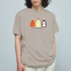 This is Mine（ディスイズマイン）のCook penguin ー黒ロゴVer.ー オーガニックコットンTシャツ