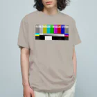 PALA's SHOP　cool、シュール、古風、和風、のGlobal Emergency Broadcast System Organic Cotton T-Shirt