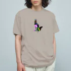 natsukitanitameのカラフルな犬 / colorfuldoggy オーガニックコットンTシャツ