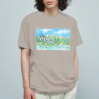 fig-treeのパノラマT2 Organic Cotton T-Shirt