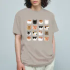 Ａｔｅｌｉｅｒ　Ｈｅｕｒｅｕｘのねこあたまコレクション　思わずなでたい後頭部 オーガニックコットンTシャツ