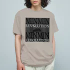 Aimurist のMinmin revolution ルシファ オーガニックコットンTシャツ