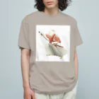 Amiの赤侍猫 Organic Cotton T-Shirt