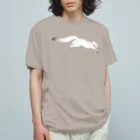 Amiの狐の手毬唄-鳥居狛狐壱- オーガニックコットンTシャツ