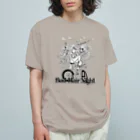 nidan-illustrationの“Bad Hair Night” オーガニックコットンTシャツ