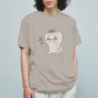 みけにっけ商店のやきもちおもち Organic Cotton T-Shirt