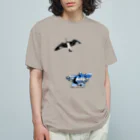 Plays_Within_PlaysのBird Shadow オーガニックコットンTシャツ