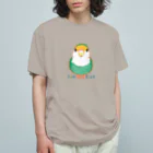 小桜森のコザクラインコ（ホワイトフェイス） オーガニックコットンTシャツ