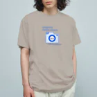 charlolのシャッターチャンス　ブルー Organic Cotton T-Shirt