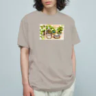 yambal nekoのプランツと手作り雑貨 オーガニックコットンTシャツ