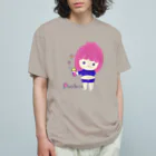 rurugirlのプロテイン女子 オーガニックコットンTシャツ