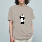 パンダむんのハンディファン Organic Cotton T-Shirt