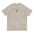 一色に統一できなくて白の哀愁ラッコ Organic Cotton T-Shirt