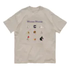 nantonakuのcat 図鑑 オーガニックコットンTシャツ