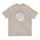 pekoZOOのうすーいヒヨコくん(前面) オーガニックコットンTシャツ