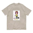 MOTCOM Winkel+の釣りガール　Fishinggirls オーガニックコットンTシャツ