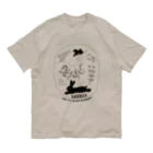 Futakawa Mayuのグッズショップの夏図鑑シリーズ　タコ　 オーガニックコットンTシャツ