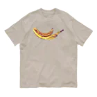 わらしゃんどのバナナの皮 Organic Cotton T-Shirt