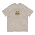 Baby Tigerのねこラブ・キジトラ Organic Cotton T-Shirt