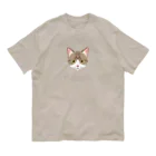 Baby Tigerのねこラブ・キジ白 オーガニックコットンTシャツ