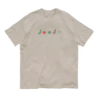 クリオネショップのなつやさい オーガニックコットンTシャツ