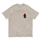 北海道のクマTの北海道のくま（サッカー） Organic Cotton T-Shirt