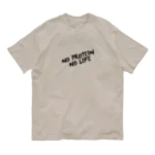 enjoy protein！プロテインを楽しもうのNO PROTEIN NO LIFE Organic Cotton T-Shirt