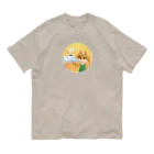 雑貨屋きゅう＠suzuri支店のねこオーナーのコーヒー Organic Cotton T-Shirt