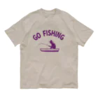ワカボンドの(釣りざんまい)ボート釣り Organic Cotton T-Shirt