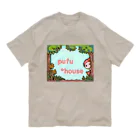pufu*houseのpufu*house オリジナルロゴT オーガニックコットンTシャツ