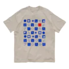 音楽と和の雑貨屋　たむたむの【ドラムの日2022】ドラム市松 Organic Cotton T-Shirt