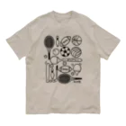 おはる屋さんのいろいろ球技（ボールゲーム） Organic Cotton T-Shirt